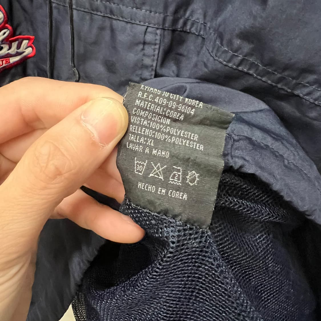 00s FUBU 후부 하프집업 후드 바람막이 XL 상품이미지5