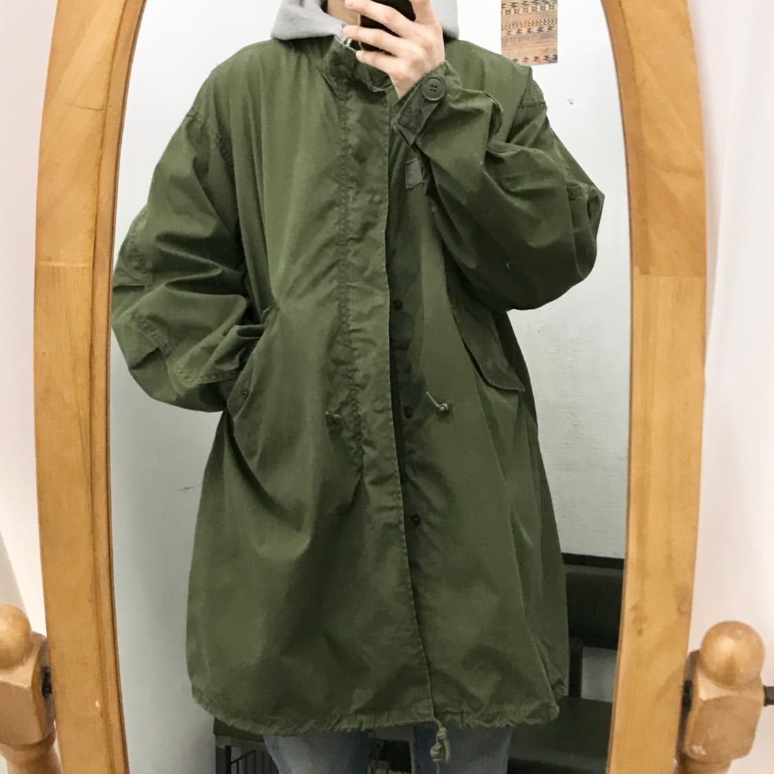 오리지널 밀리터리 M65 피쉬테일 2세대 남성 115 빅사이즈 상품이미지9