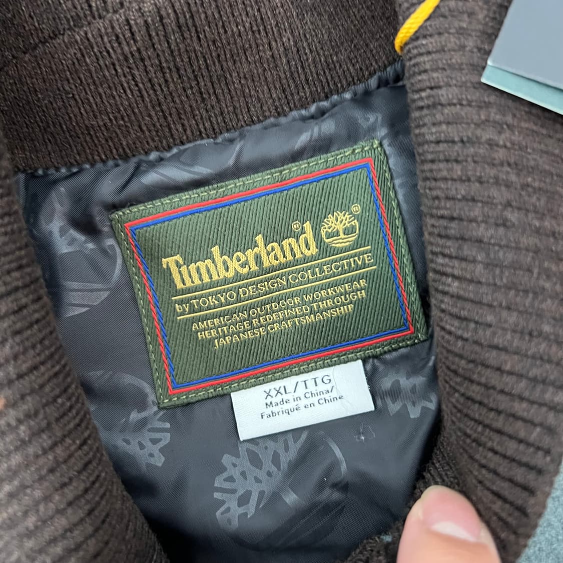 팀버랜드 TDC 컬렉션 카프스킨 레더 바시티 자켓 상품이미지7