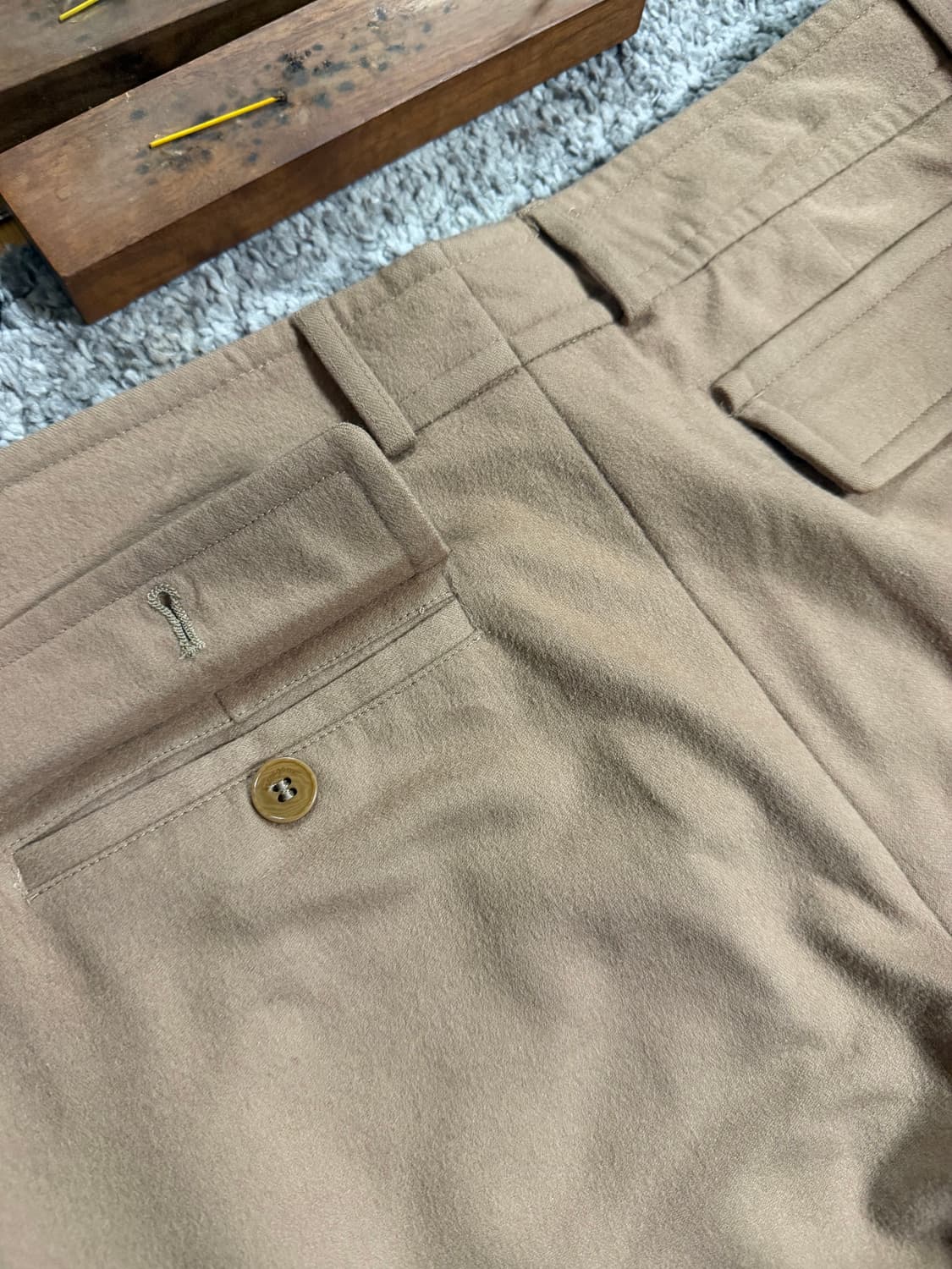 살바토레 페라가모 울 트라우저 상품이미지7