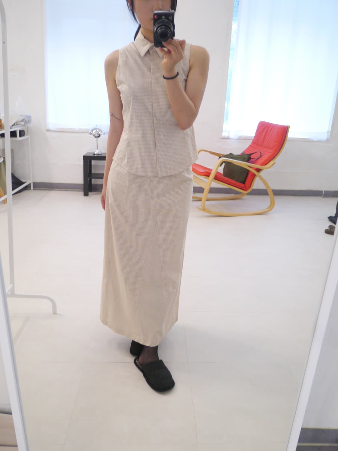 [TUTTO POPOLO] check pattern set up 상품이미지4