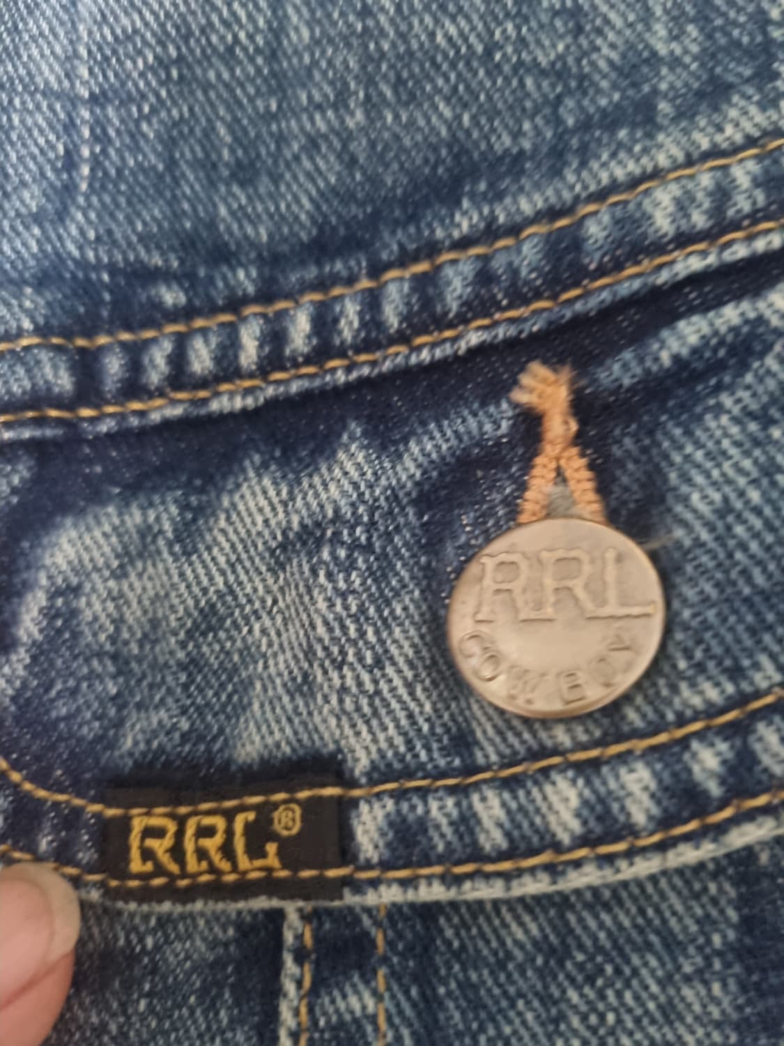Rrl  lot 271 리랜드워시  L size 상품이미지10