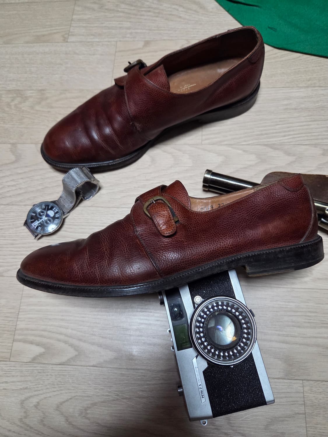 살바토레 페라가모 클래식 싱글 몽크 스트랩 구두 로퍼 상품이미지2