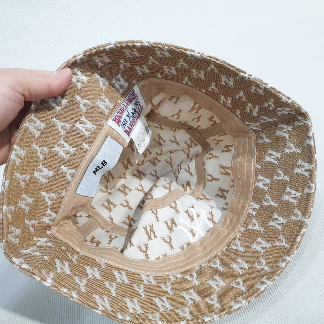 MLB 엠엘비 모노그램 버킷햇 모자 상품이미지3