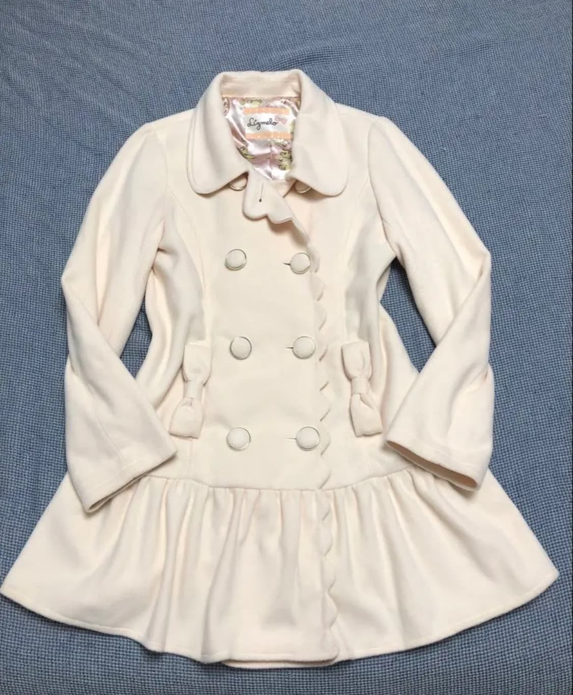 리즈리사 리즈멜로 코트 m사이즈 라떼갸루 달천깔 히메갸루 상품이미지1