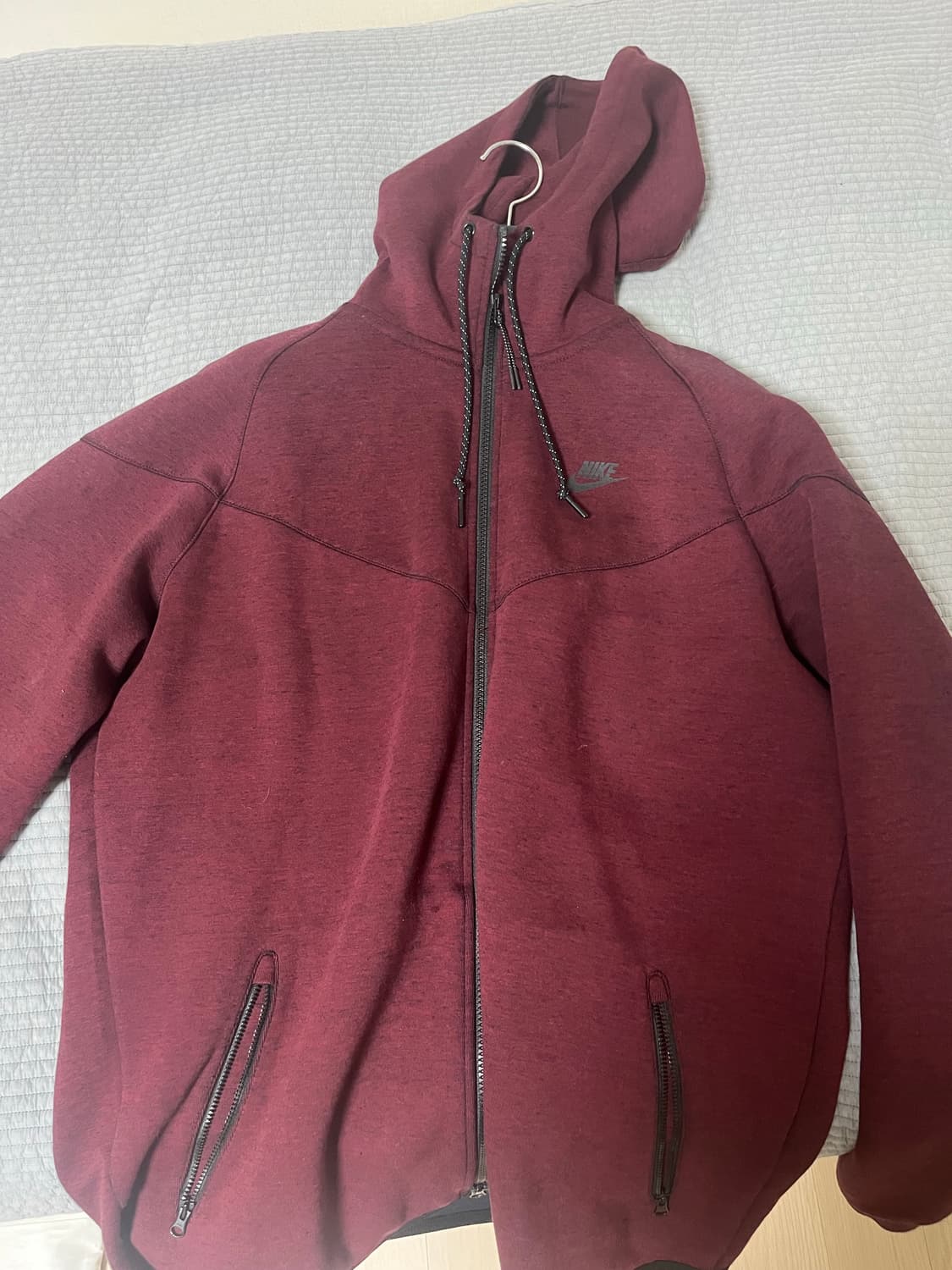 나이키 테크플리스 마룬 레드 xl 상품이미지6