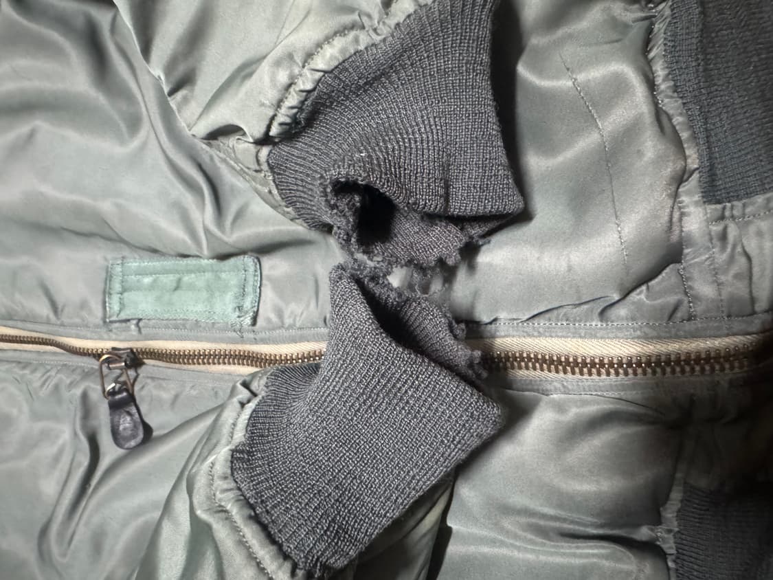 1958y 오리지널 MA1 자켓 / 돕스인더스트리 / M 상품이미지9