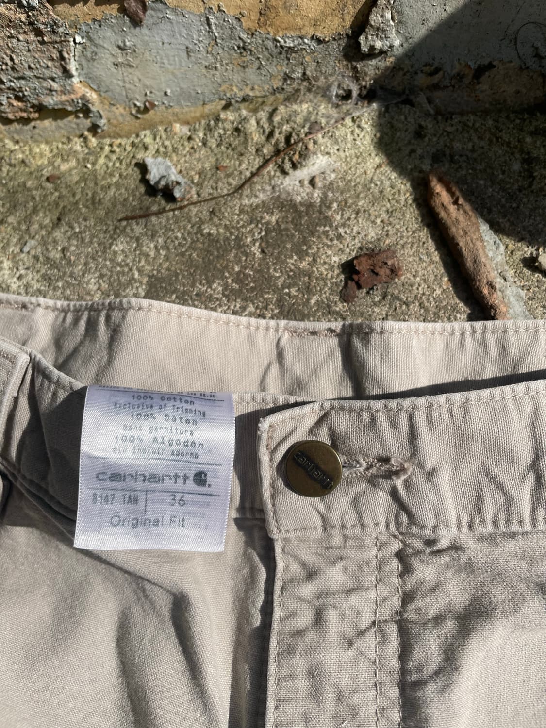 Carhartt carpenter short pants 상품이미지3