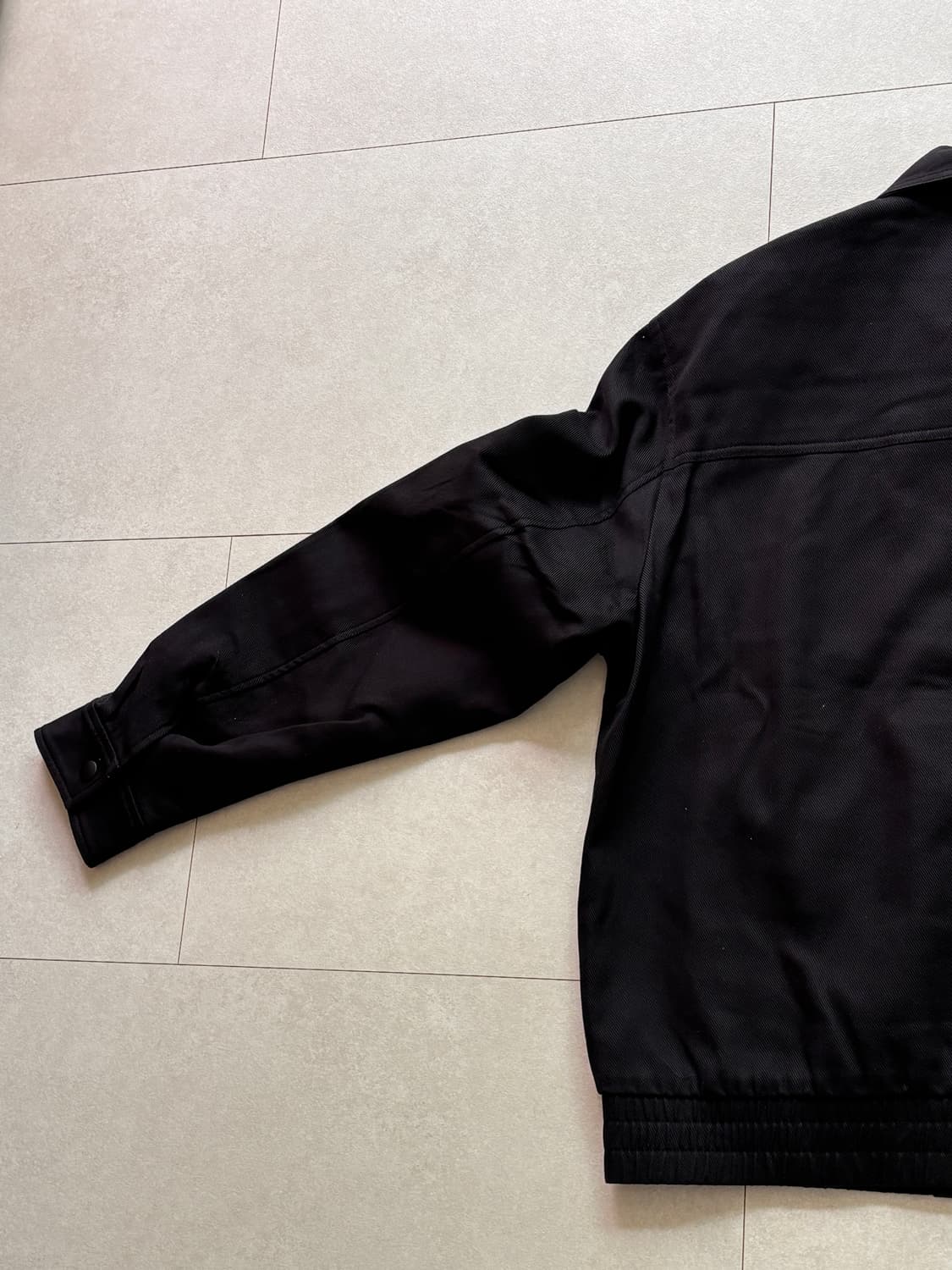 폴햄 블랙 트윌 집업 트러커 자켓 XL 상품이미지9
