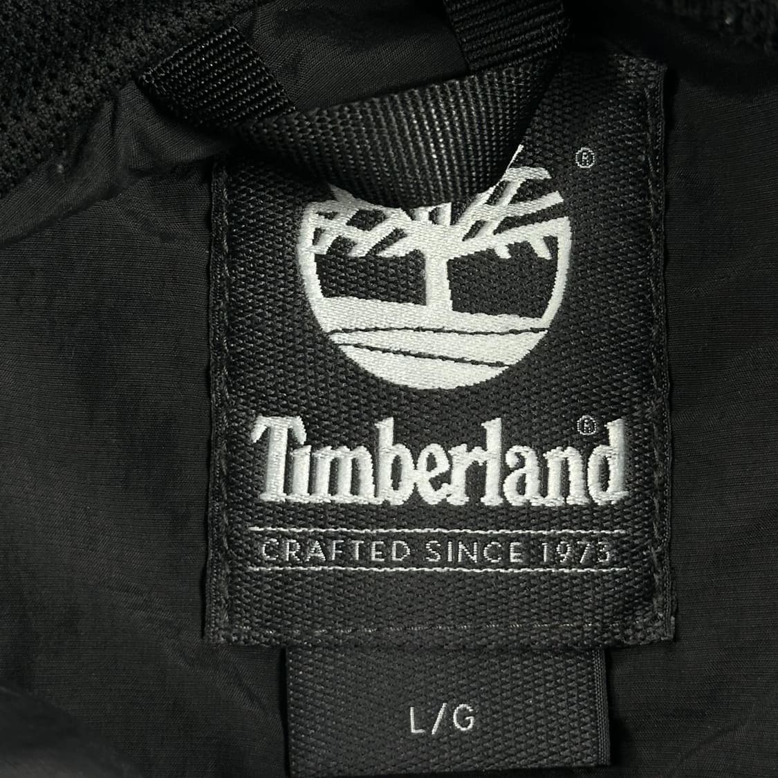 팀버랜드 풀오버 블랙 아노락 바람막이 (실측 XL) 상품이미지5