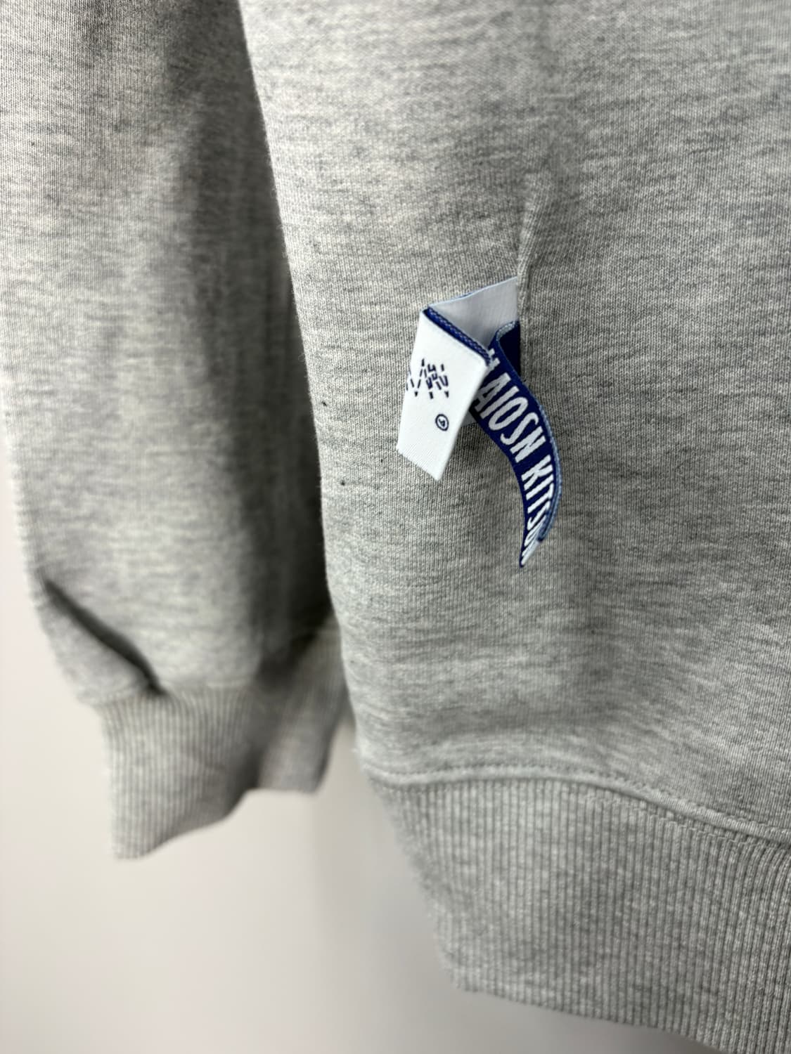 메종키츠네 X 아더에러 메디테이션 폭스 후드 그레이A3820 상품이미지6