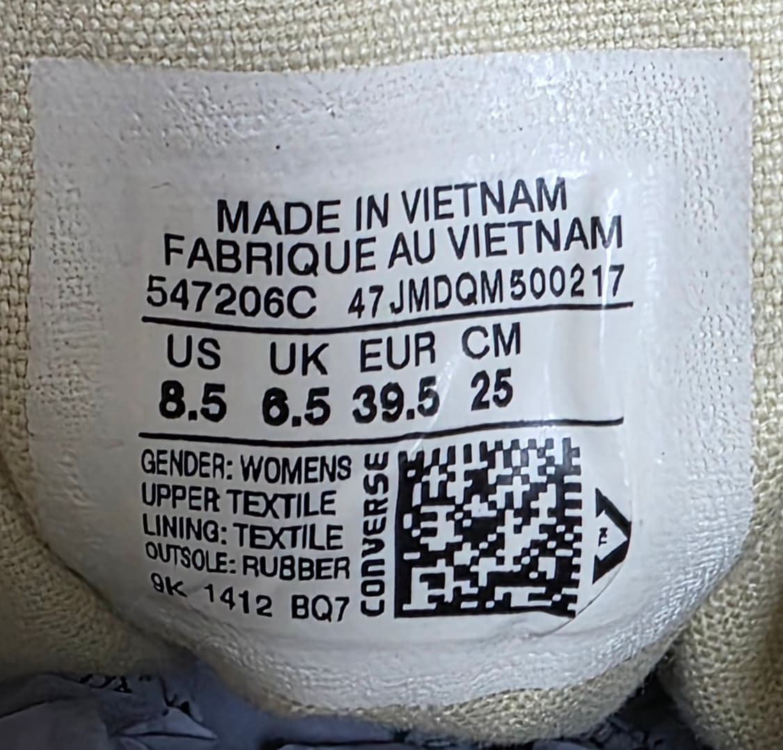 컨버스 지퍼 250 척 테일러 올스타 하이 백지퍼 여성스니커즈 HD37 상품이미지7