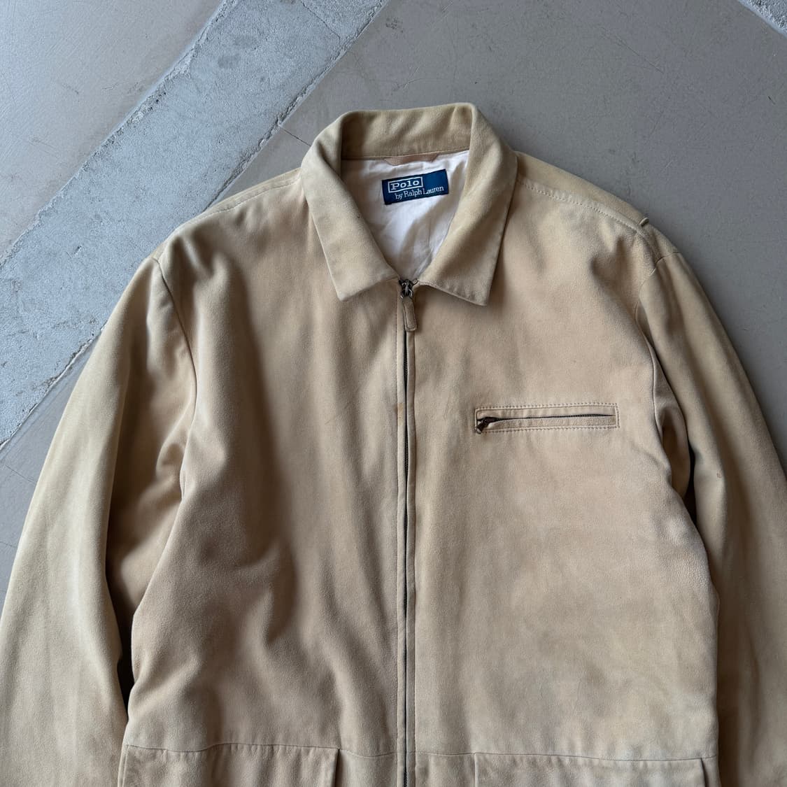 폴로 랄프로렌 고트스킨 스웨이드 자켓 상품이미지4