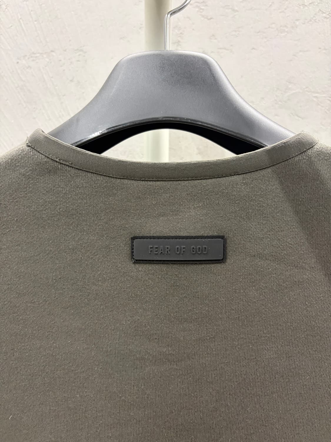 피어오브갓 에센셜 맨투맨 카키 M 상품이미지7