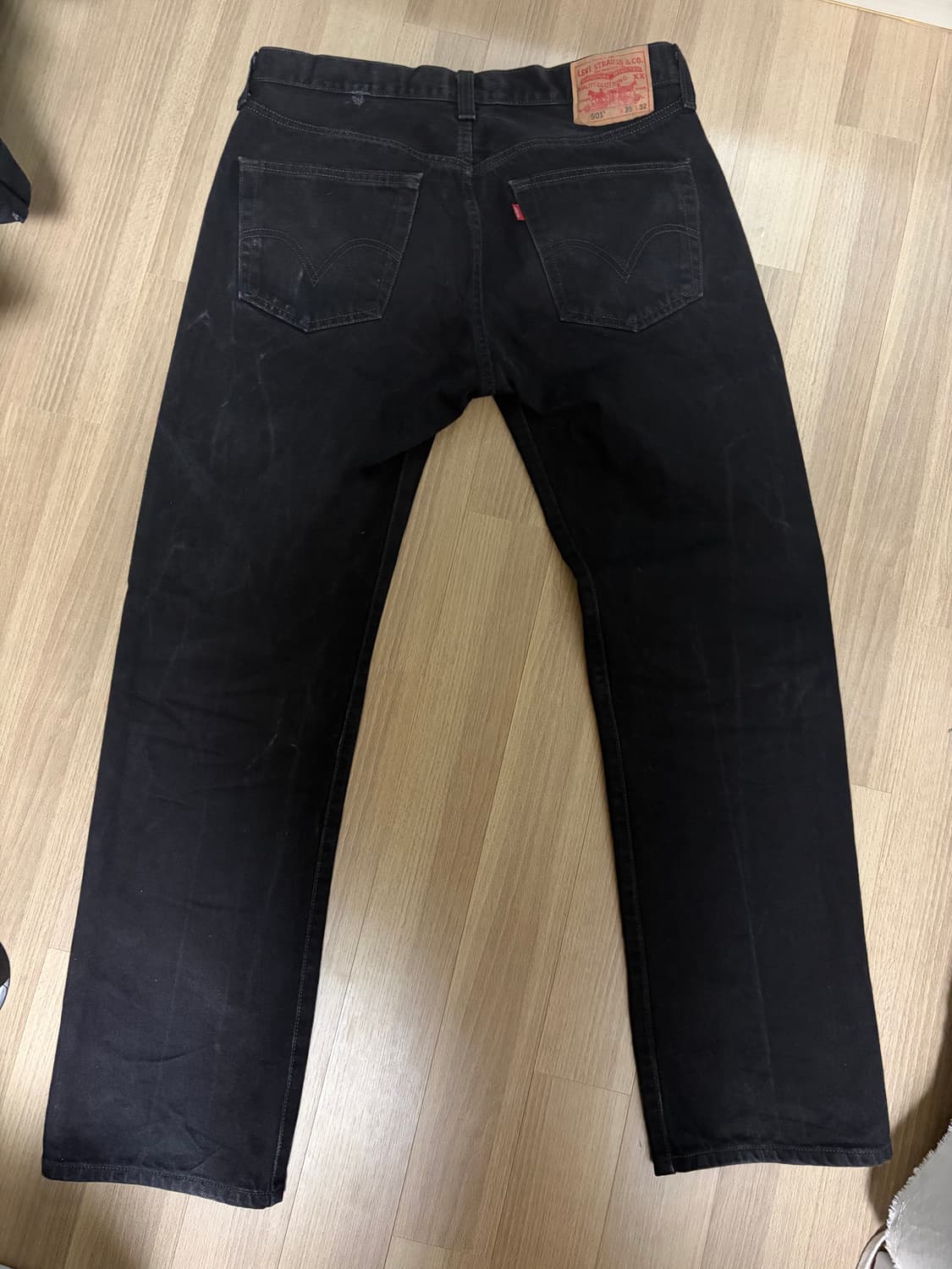 LEVI'S 501 BLACK DENIM VINTAGE 상품이미지2
