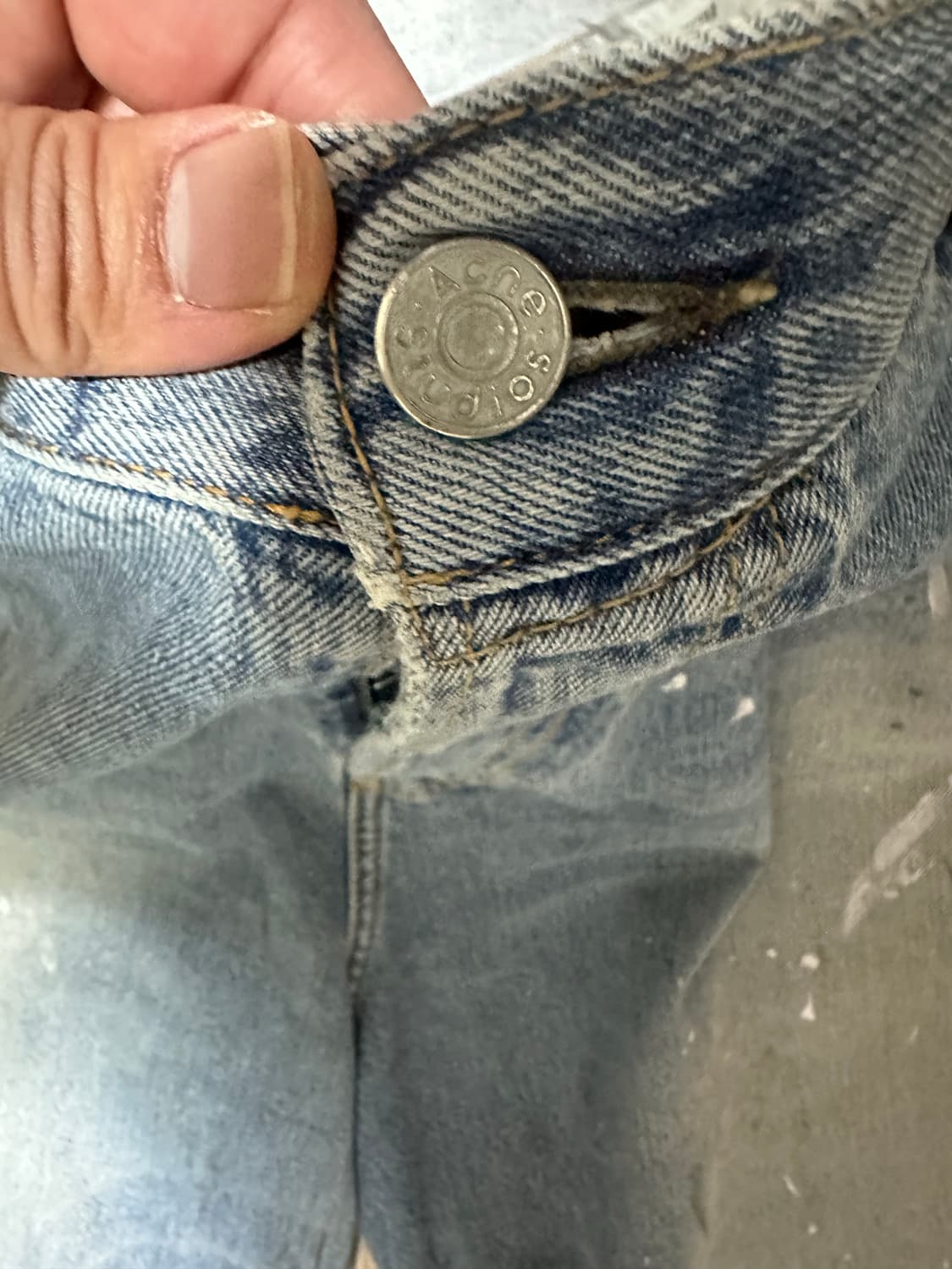 아크네 스튜디오 슈퍼 배기핏 진 - 2023M 50 상품이미지3