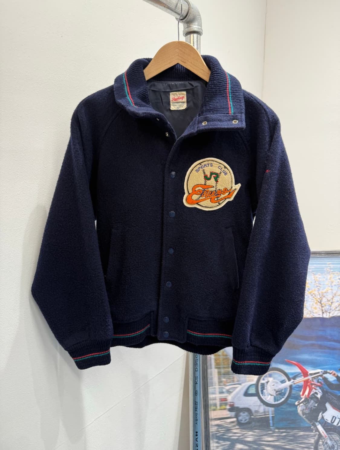 아식스 울 바시티 자켓 상품이미지3