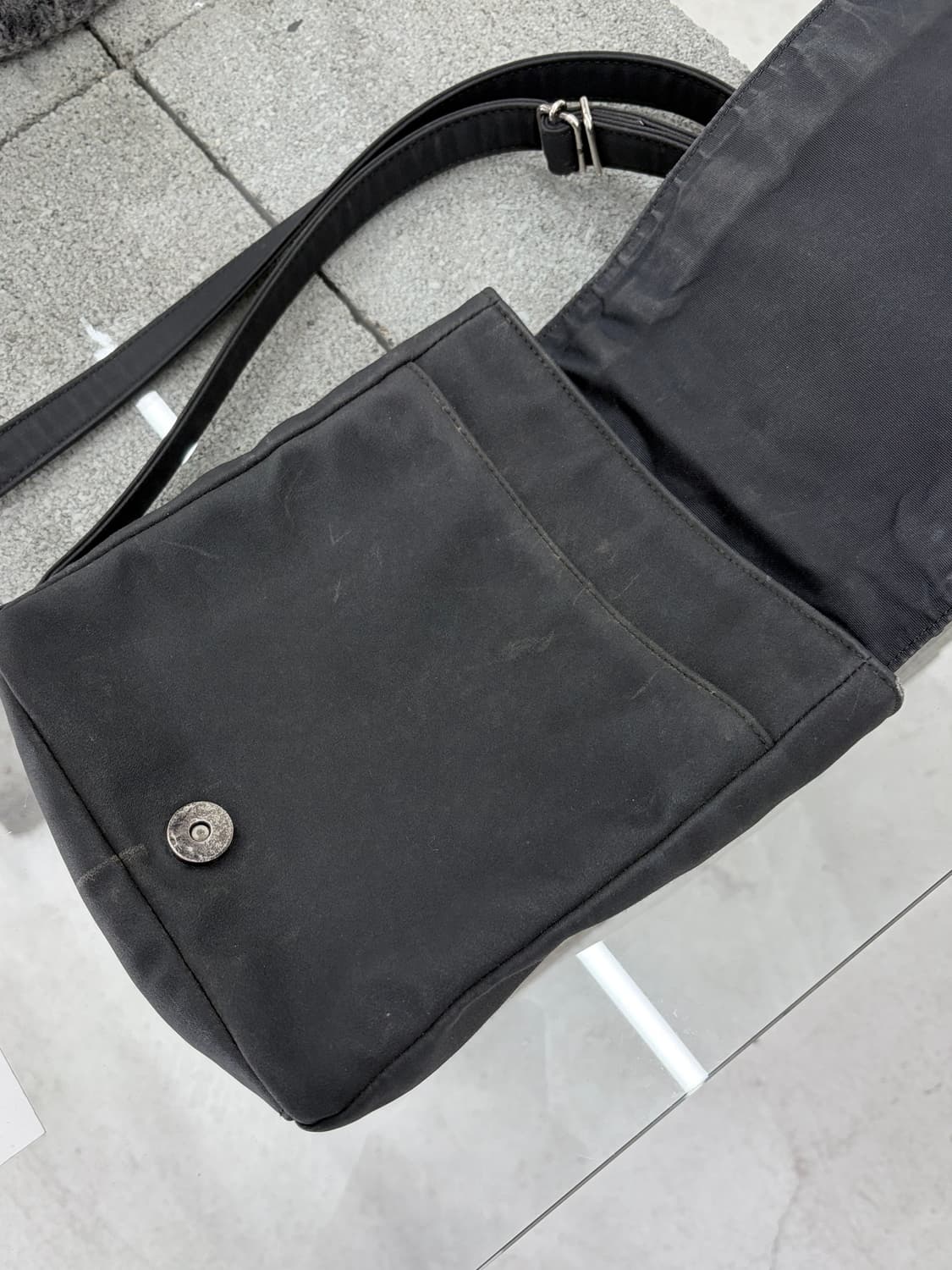 장폴고티에 스터드 패브릭 크로스백 상품이미지4