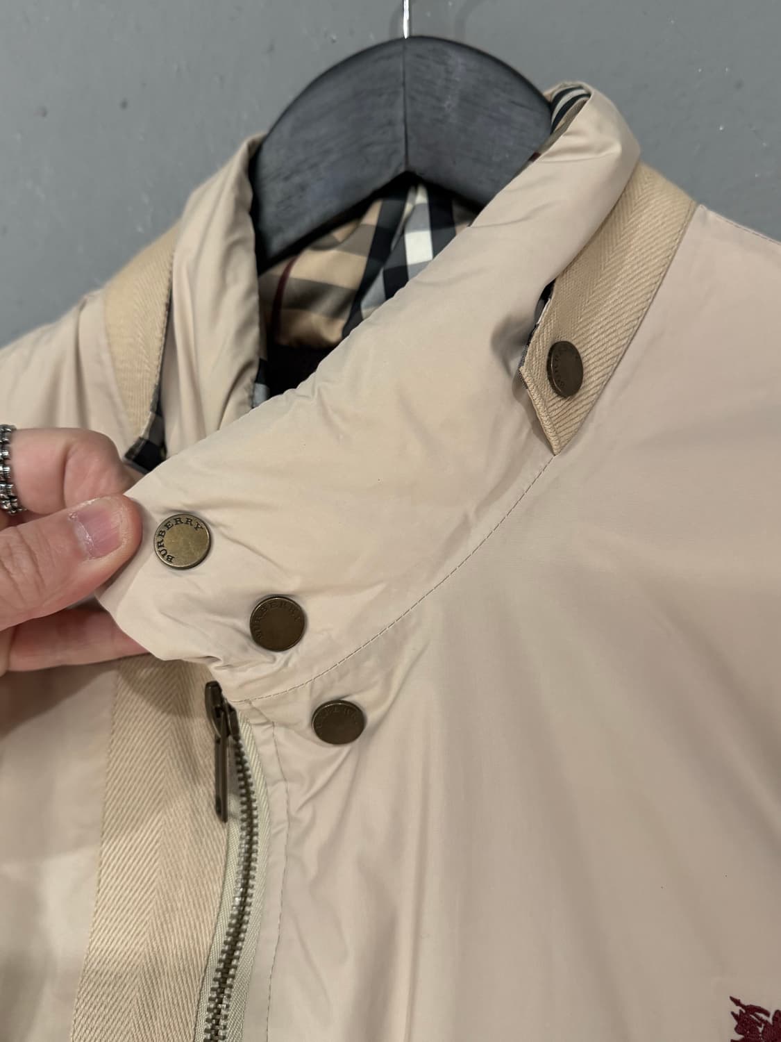 Burberry 버버리 런던 노바체크 리버시블 패딩 베스트 상품이미지5