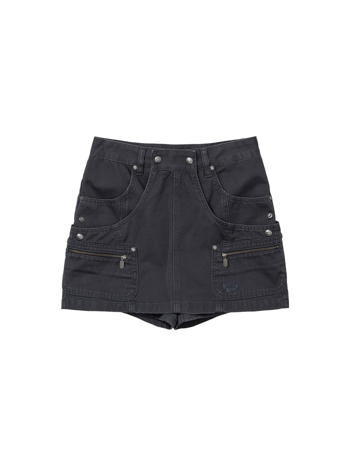 웰빙익스프레스 Layered Shorts Dark Grey 상품이미지1