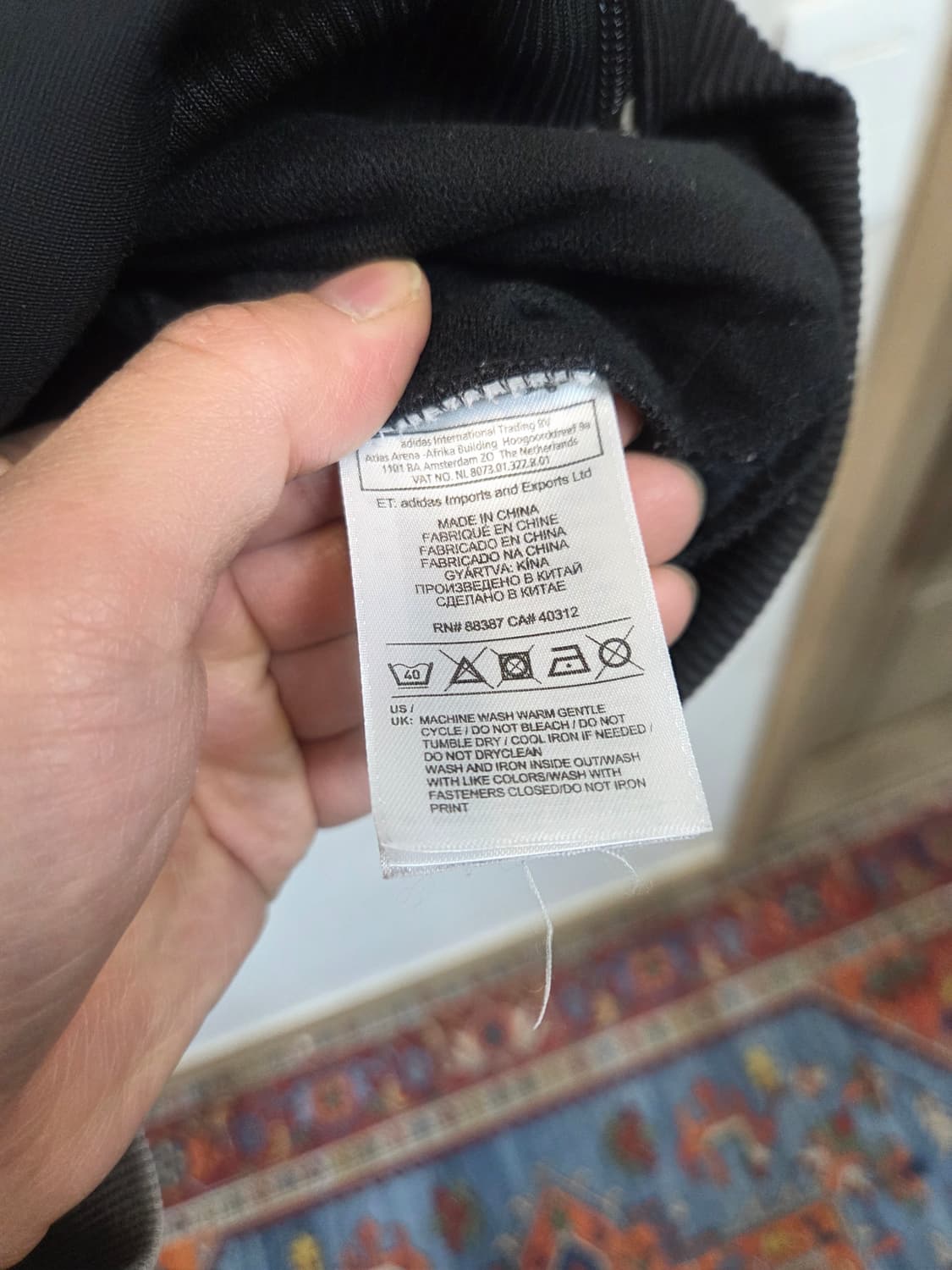 아디다스 빅트레포일 백로고 파이어버드 트랙탑 져지 xl 상품이미지4