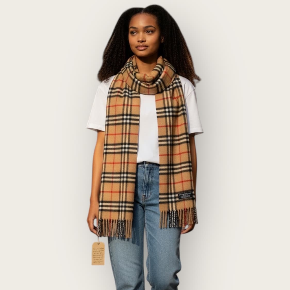 버버리 램스울 노바체크 머플러 상품이미지1