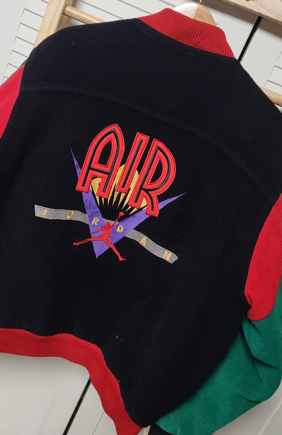 105 삼나스포츠 나이키 조던 빅로고 90s 바시티 자켓 상품이미지6