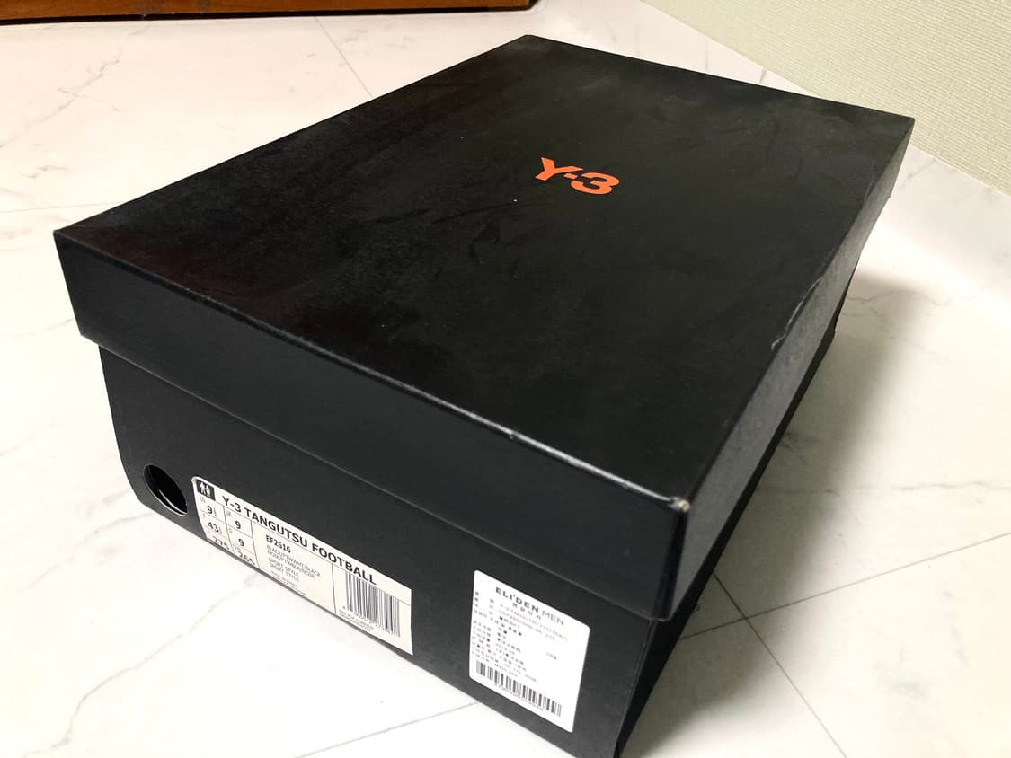 Y3 아디다스 탕구츠 풋볼 블랙 화이트 275-280 상품이미지9