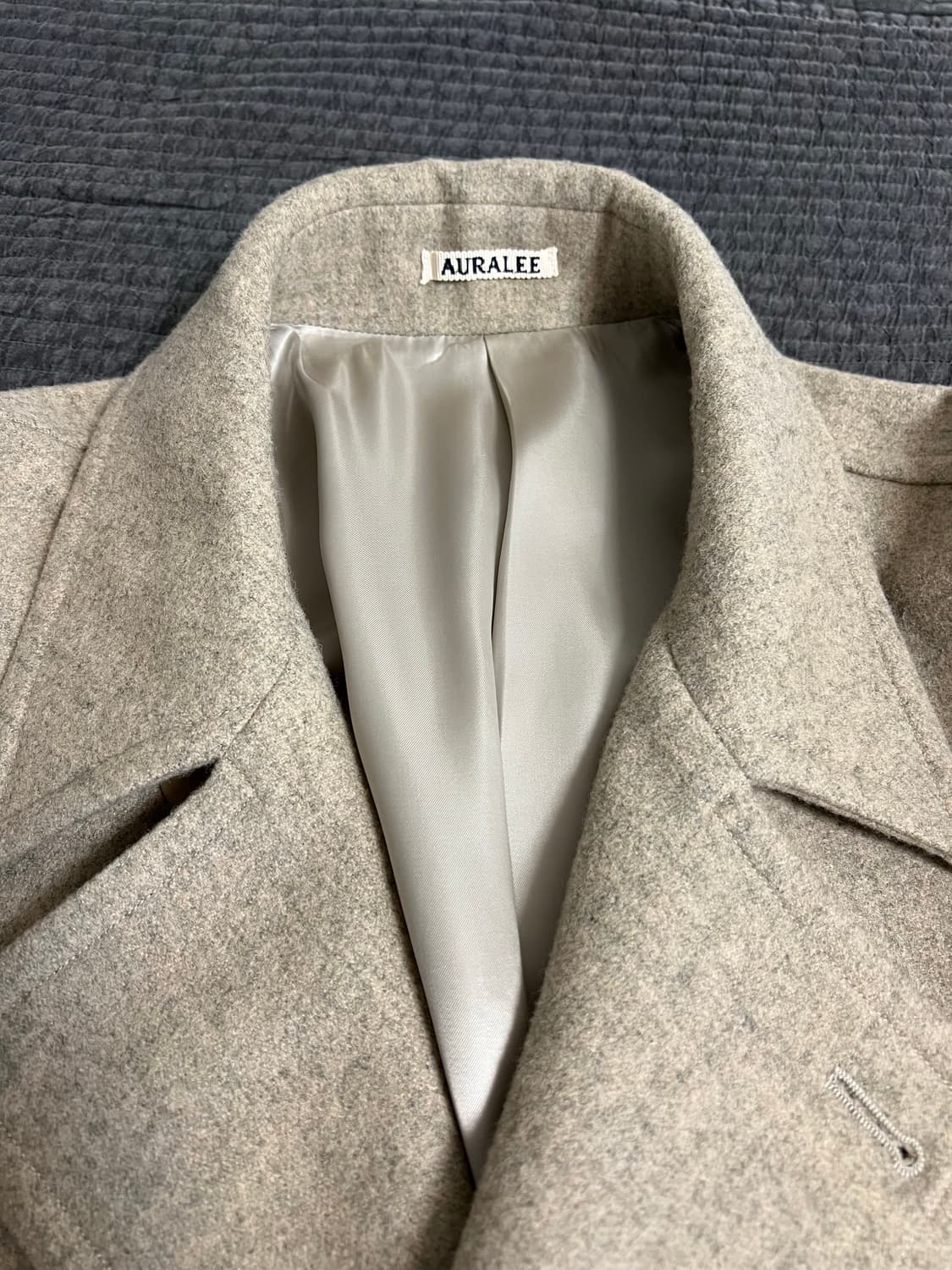 오라리 21AW 셔틀랜드 울 더블 코트 4사이즈 상품이미지3