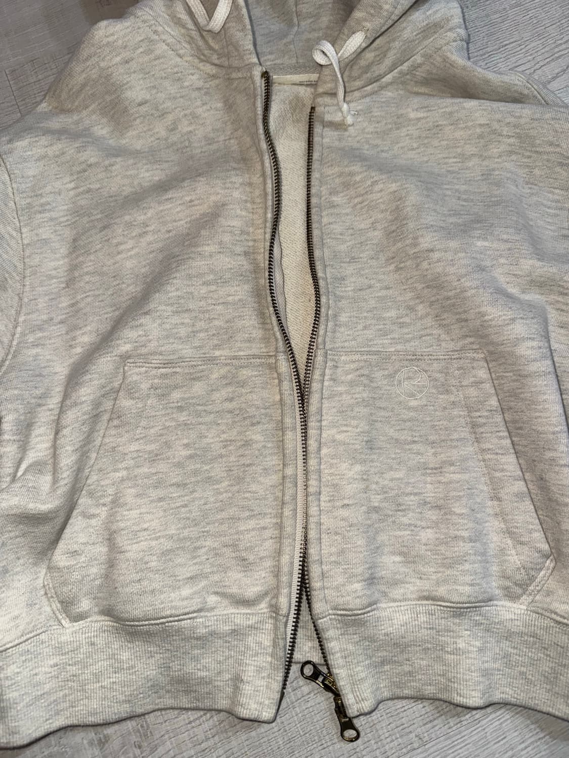 오어 ORE COTTON Cropped Hoodie Jumper 상품이미지9