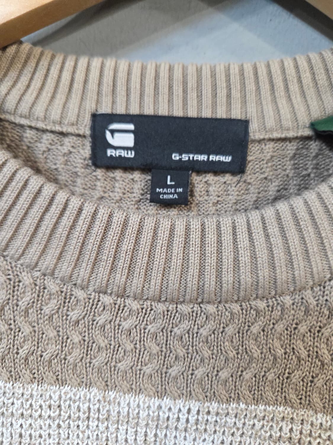G-Star RAW 스트라이프 니트 스웨터(L새상품 택없음) 상품이미지3