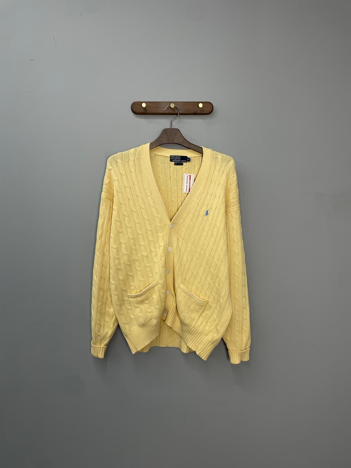 폴로 랄프로렌 자수로고 케이블 니트 가디건 H1349 상품이미지2