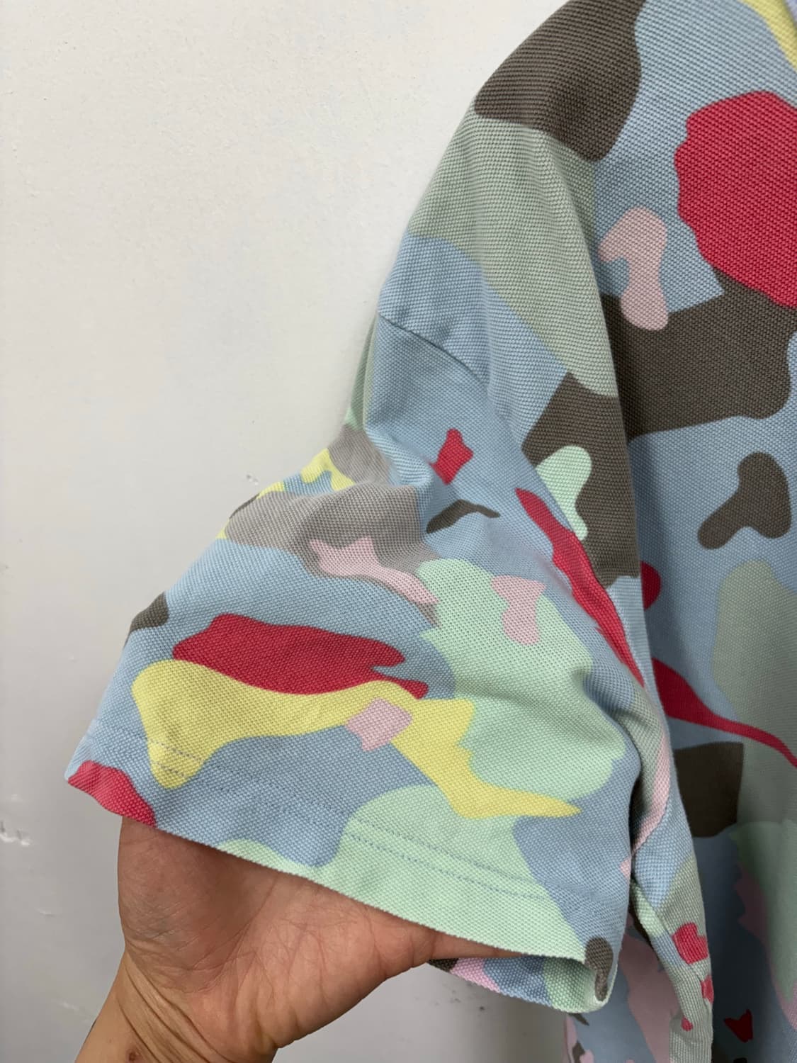 아디다스 카모패턴 피케 반팔티  상품이미지3