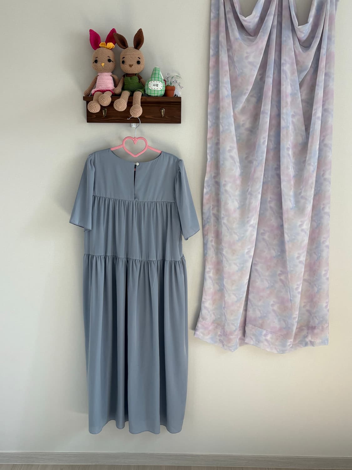 소라색 원피스 상품이미지2