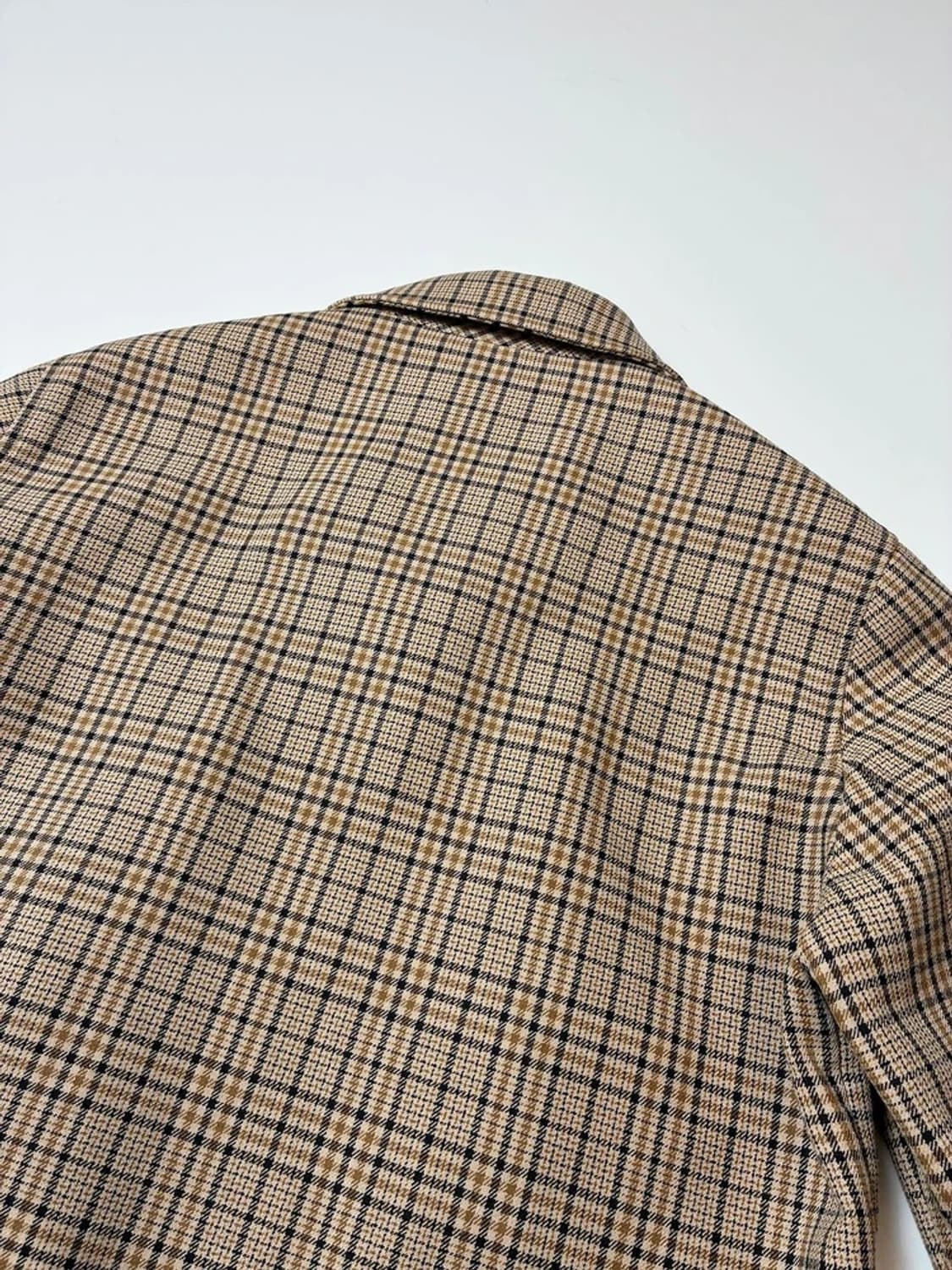 산드로 옴므 체크 블루종 자켓 PN8178 상품이미지4