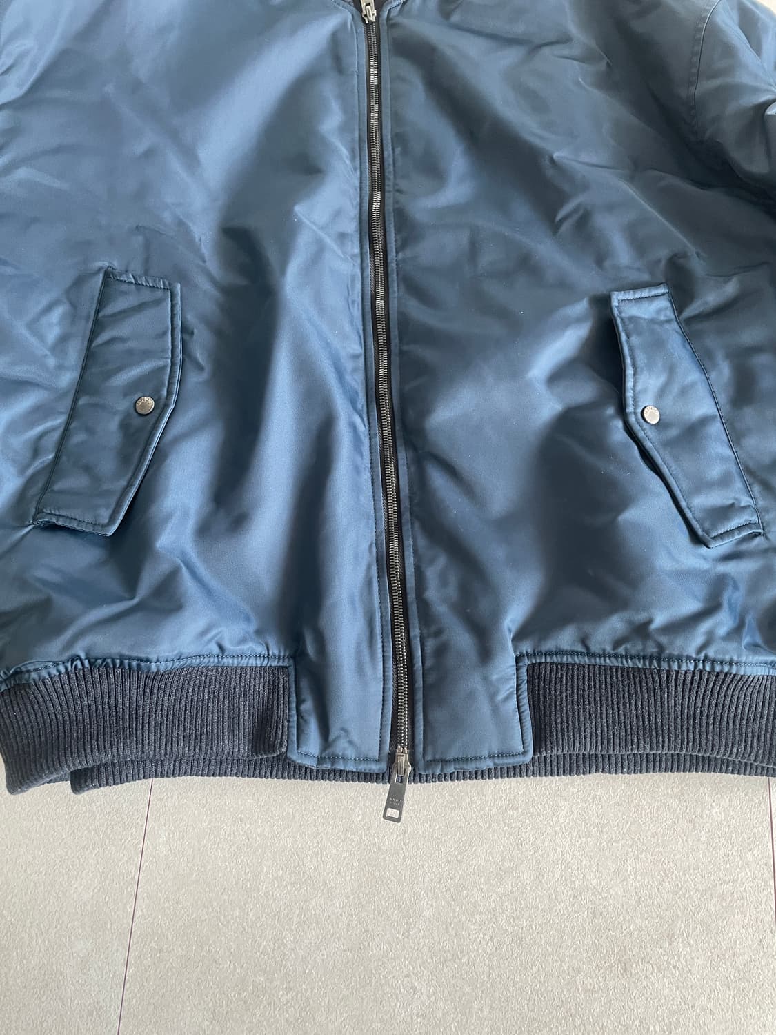 [Lsize]MNGU 블루종 블루 ma1항공점퍼 상품이미지2