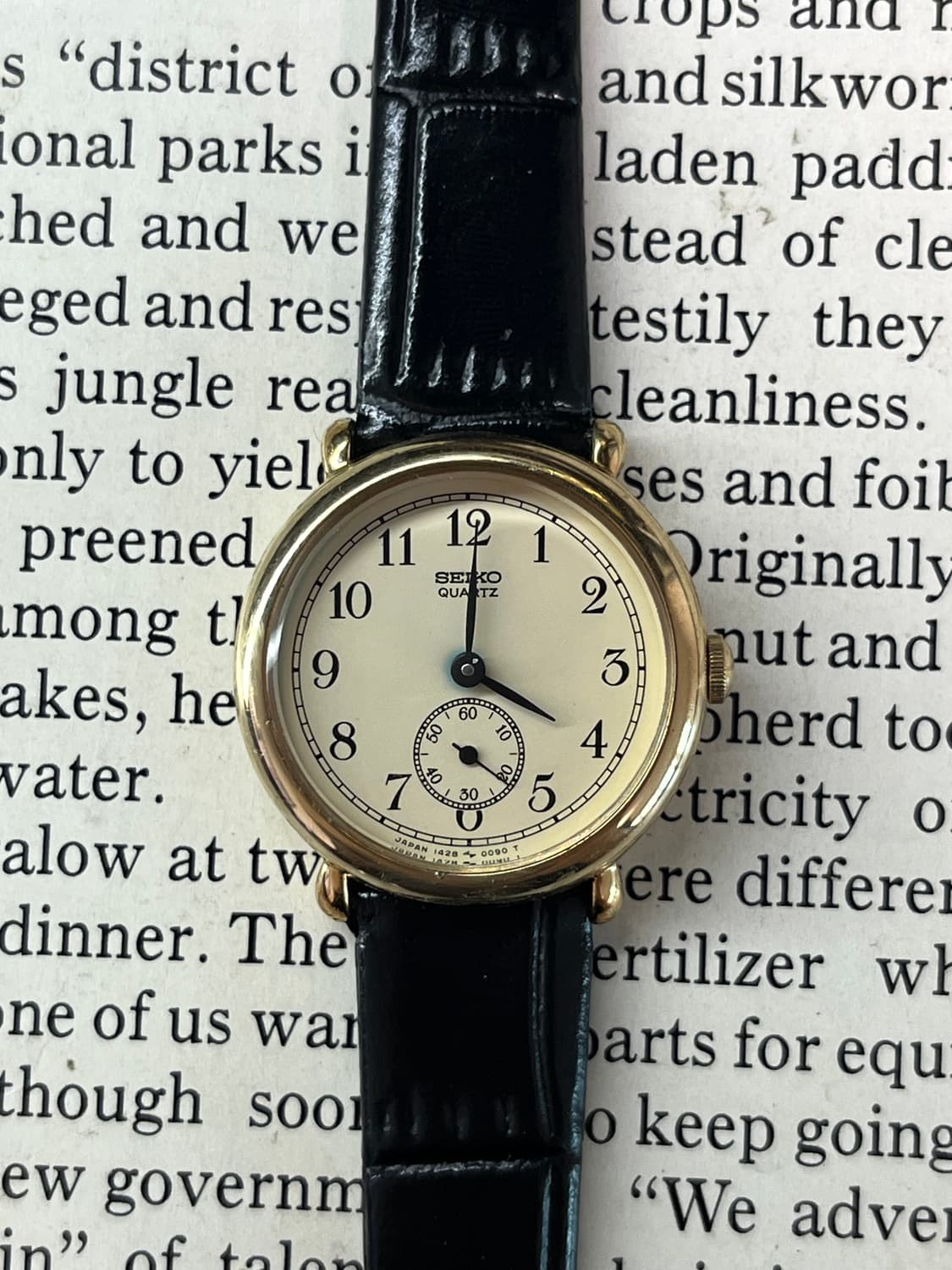 SEIKO 레이디스 독립초침 쿼츠 상품이미지1