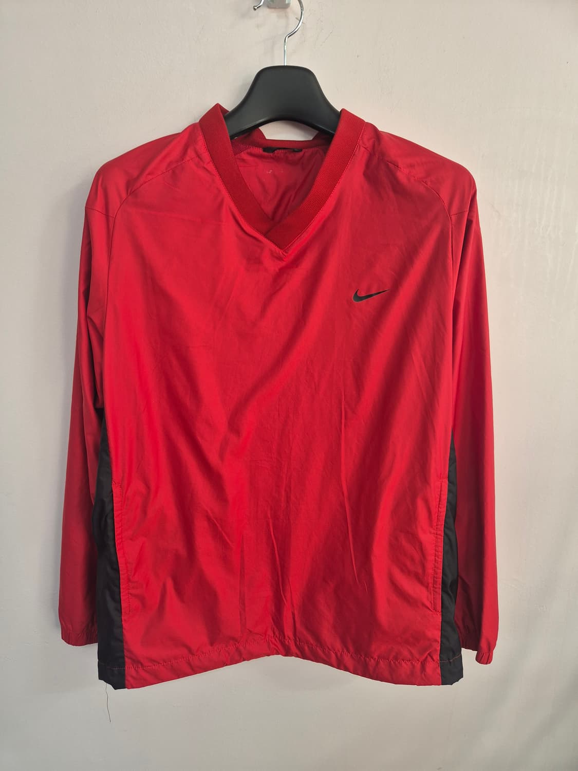 나이키 레드 V넥 바람막이 XL 상품이미지2