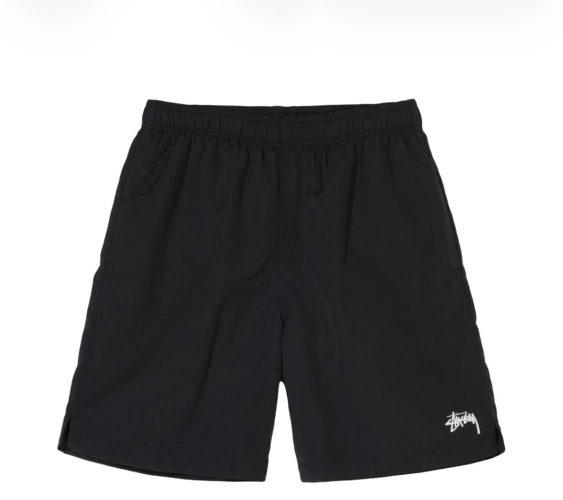 스투시 스탁 워터 쇼츠 블랙  상품이미지1