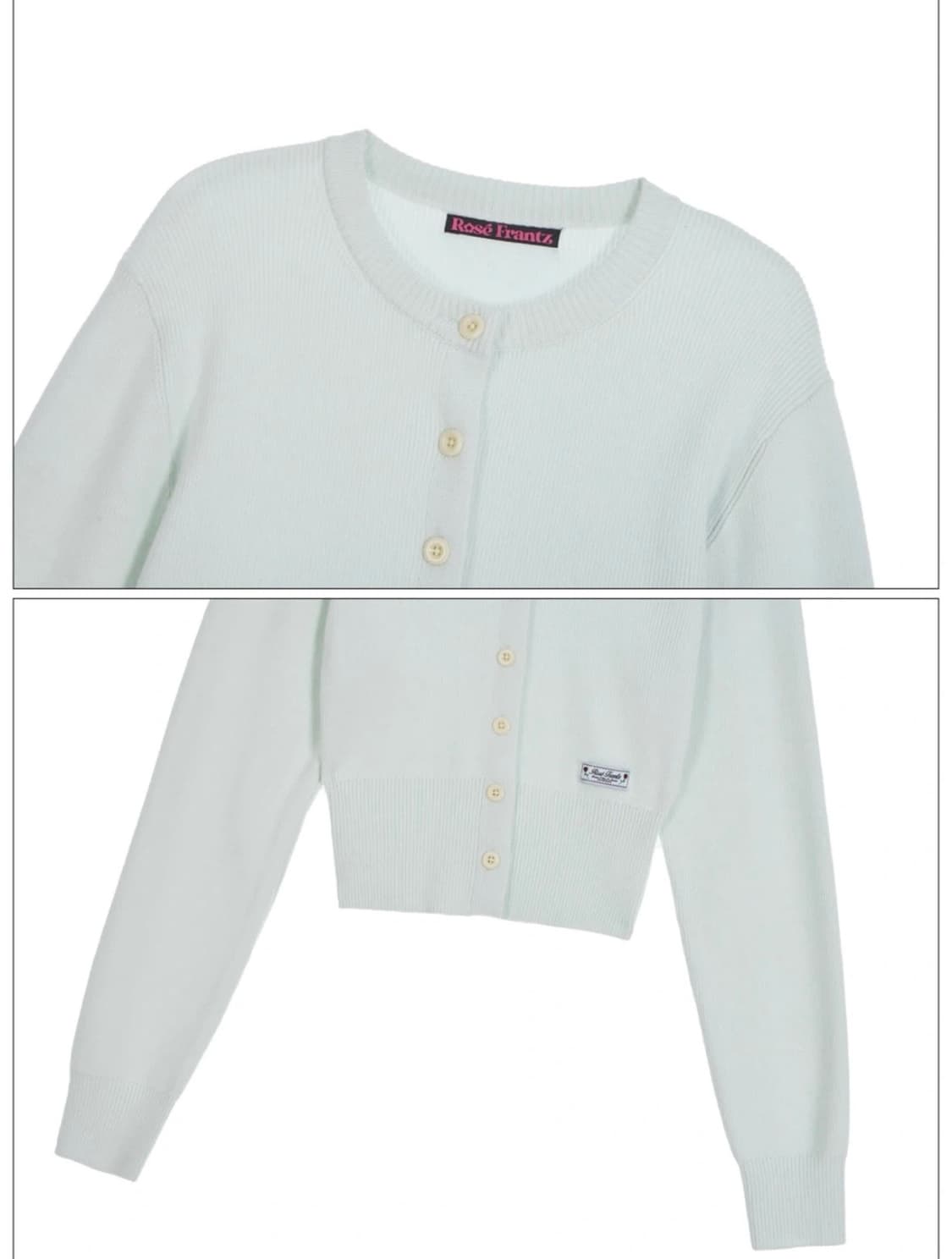 [새상품] 로제프란츠 소프트 가디건 민트 상품이미지2