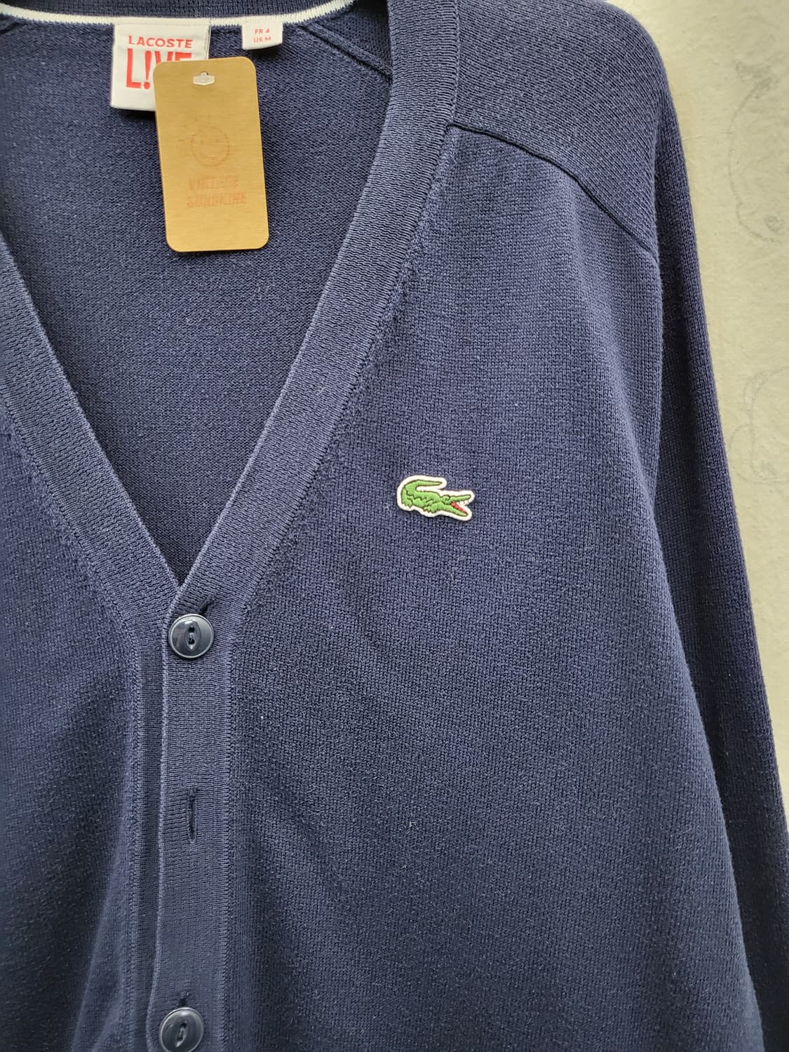 라코스테 LIVE 네이비 가디건 상품이미지3