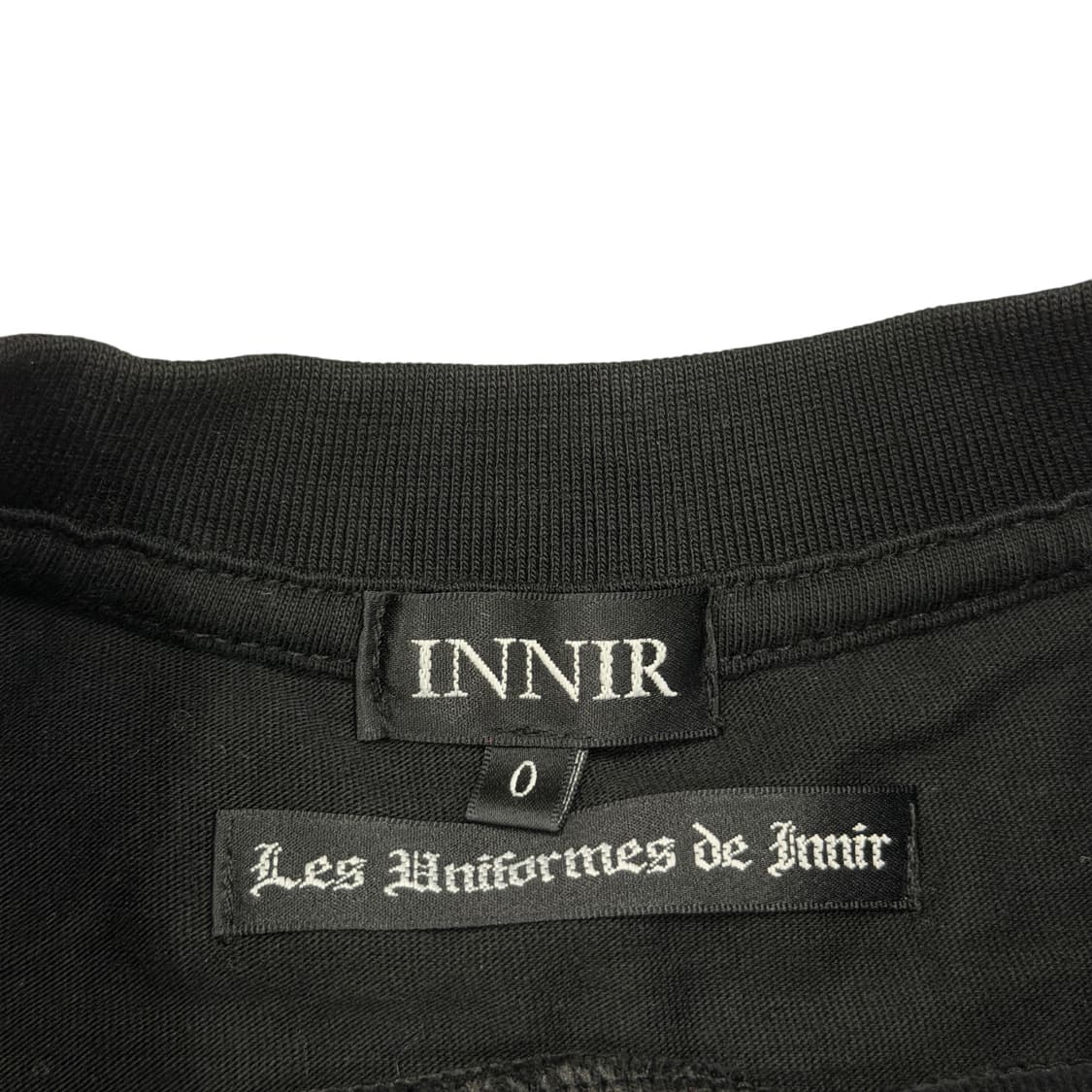 INNIR 이니어 블랙 베어 반팔티 0 상품이미지3
