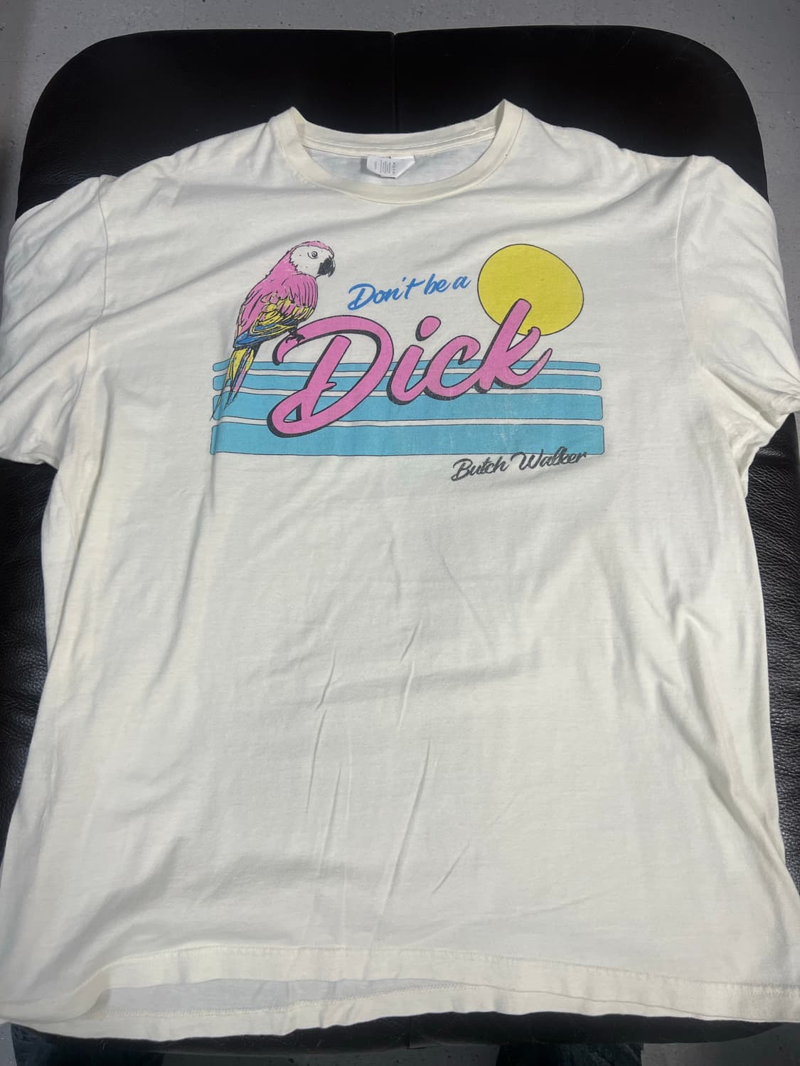 Usa Butch Walker 반팔 티셔츠 크림색 상품이미지1