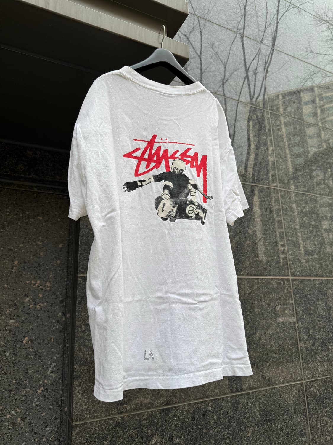 90s 스투시 반팔 화이트 상품이미지1