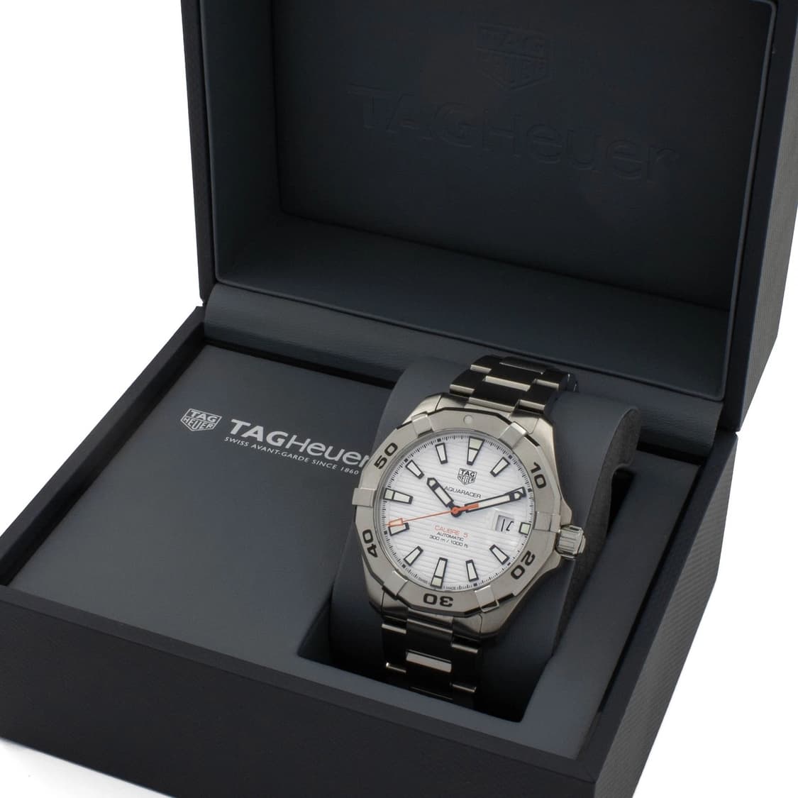 태그호이어 아쿠아레이서(WAY2013) 오토매틱 43mm 스틸 상품이미지8