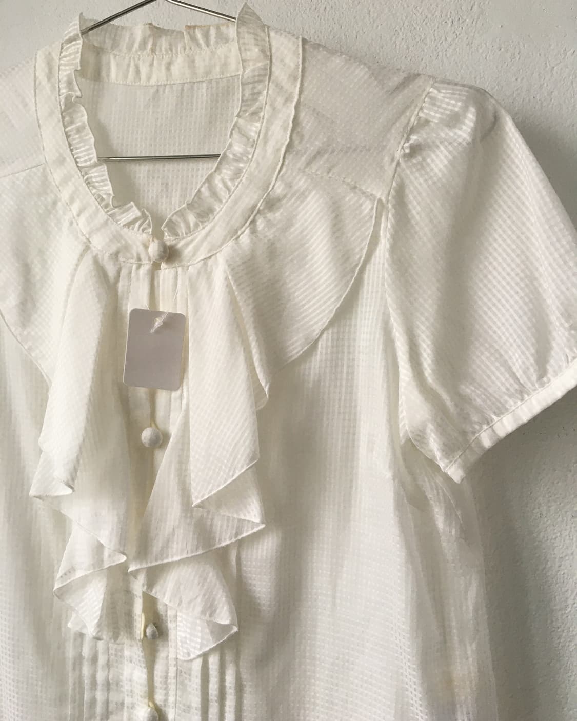 Ruffle point blouse 상품이미지4
