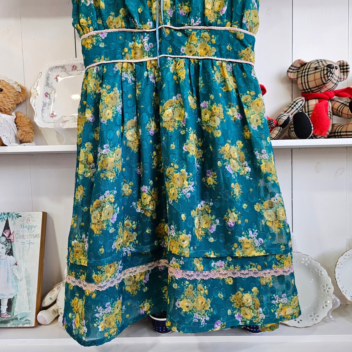 엑시즈팜(axes femme)플로럴 레이스 원피스 상품이미지4