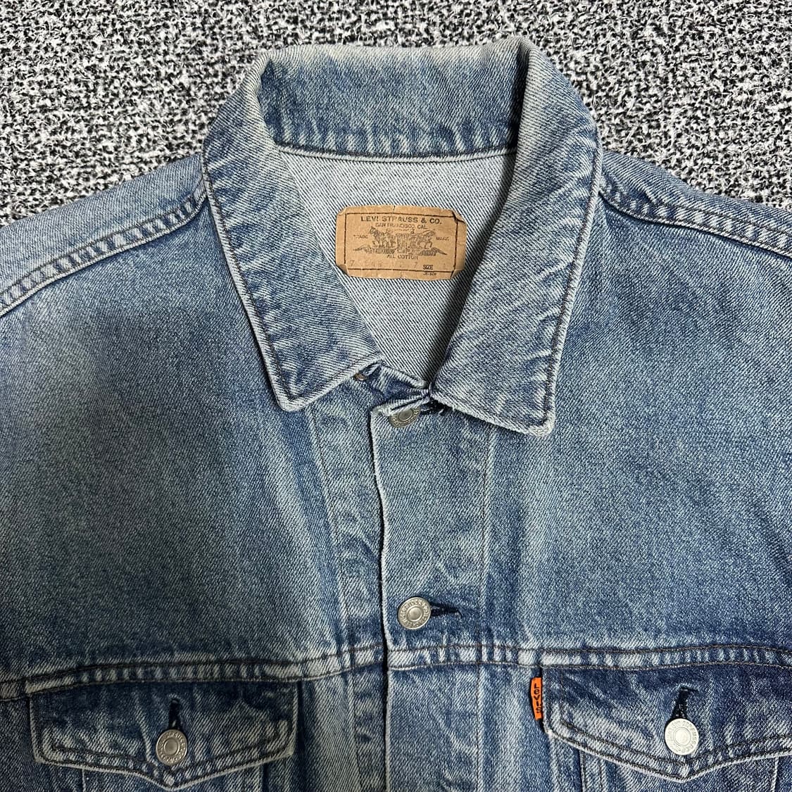 (105추천) 리바이스 오렌지탭 데님 청자켓 70649 상품이미지2