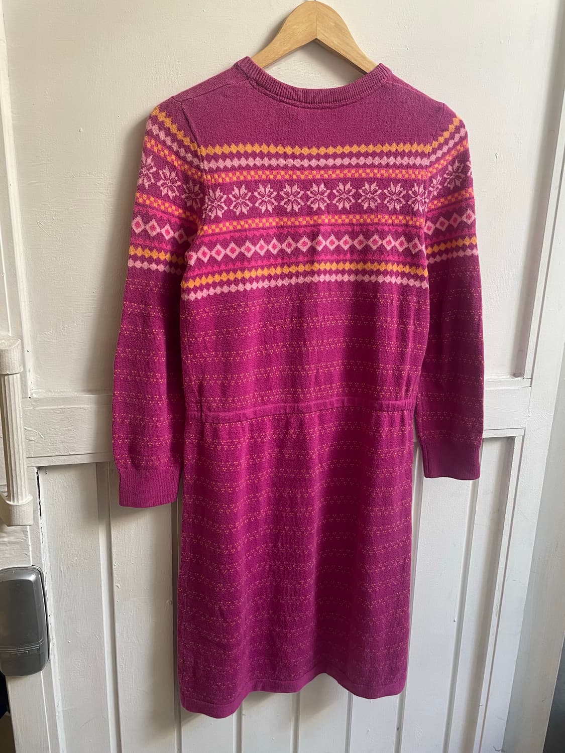 L.L. BEAN fair isle knit onepiece ❄️🧶✨ 상품이미지4