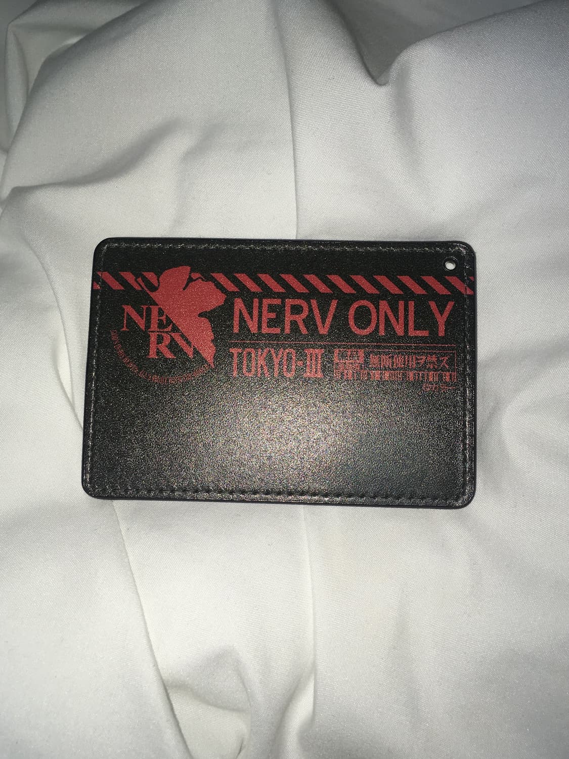 에반게리온 네르프 카드지갑 블랙 상품이미지2